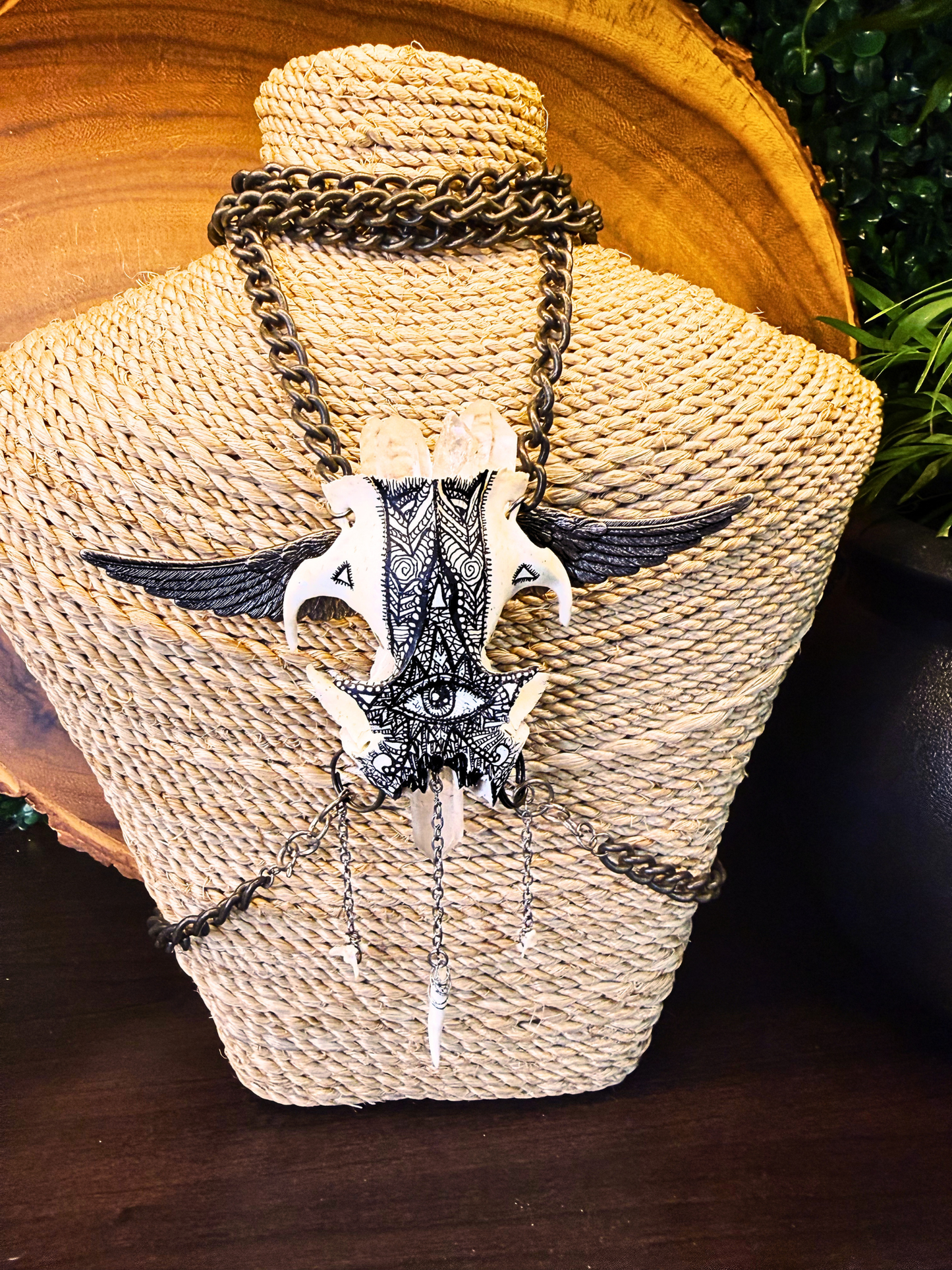 Woodchuck Skull Body Harness