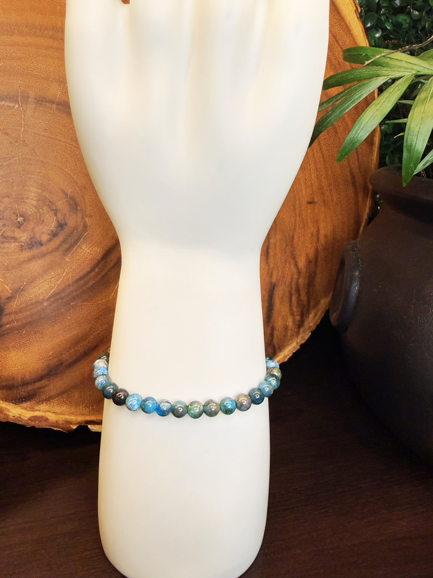 Blue Apatite Bracelet