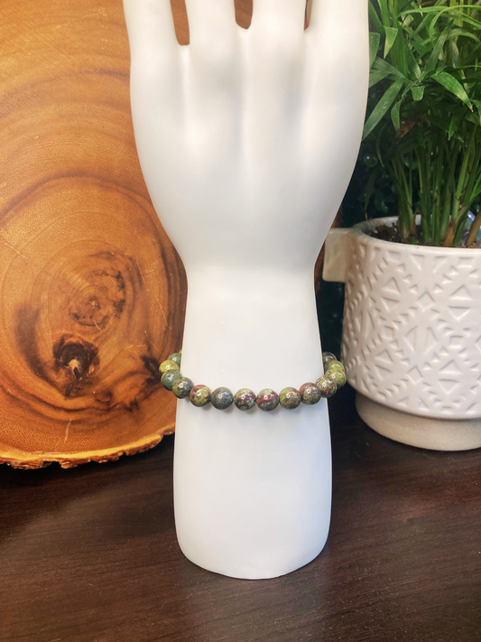 Dragon Bloodstone Bracelet