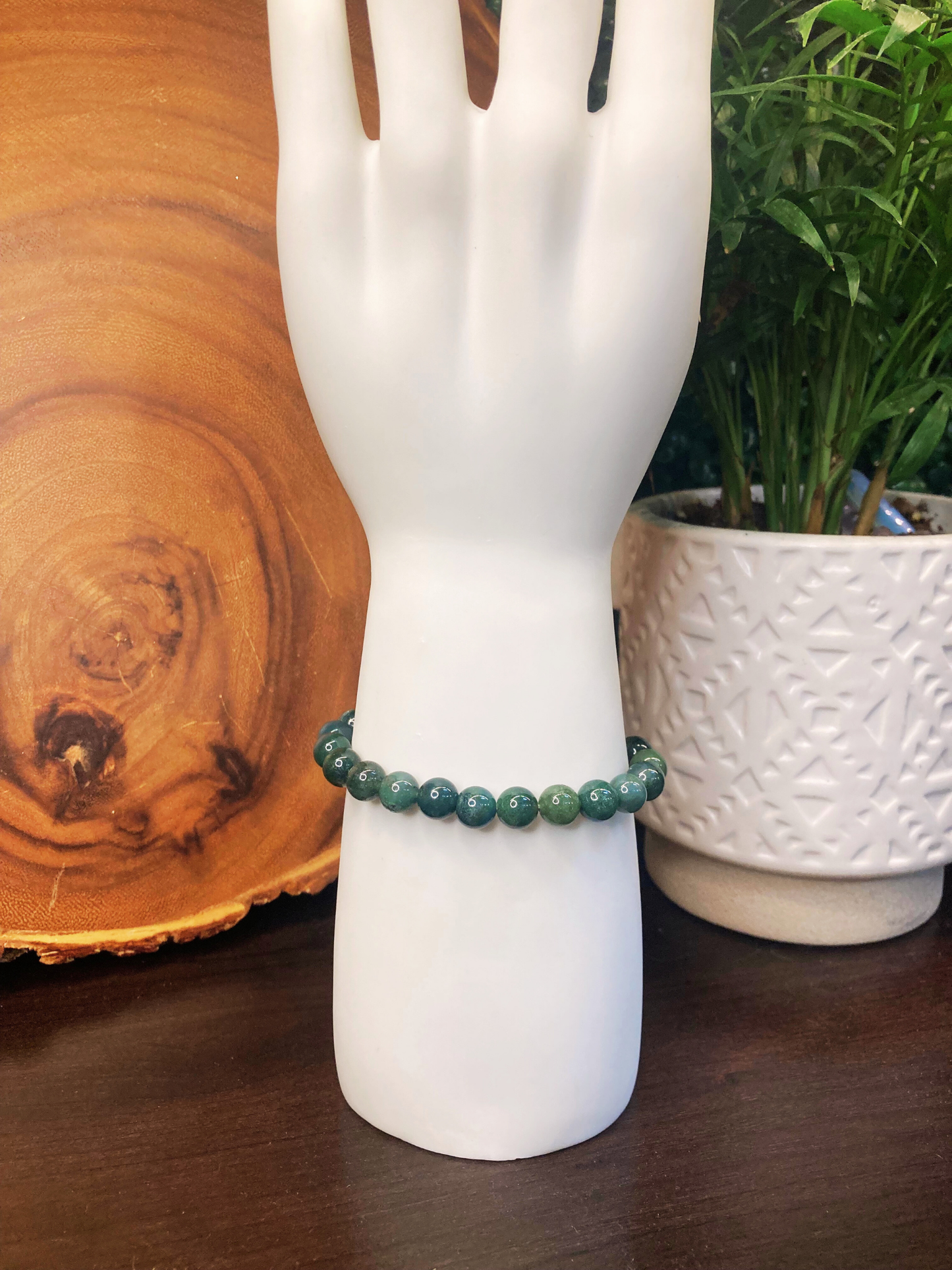 Moss Agate Bracelet