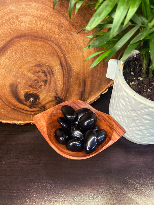 Black Obsidian Tumble