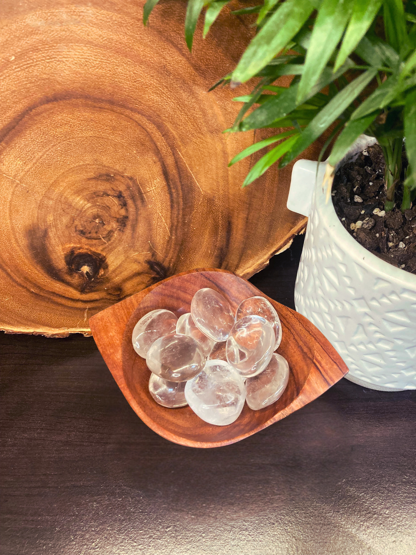 Clear Quartz Tumble