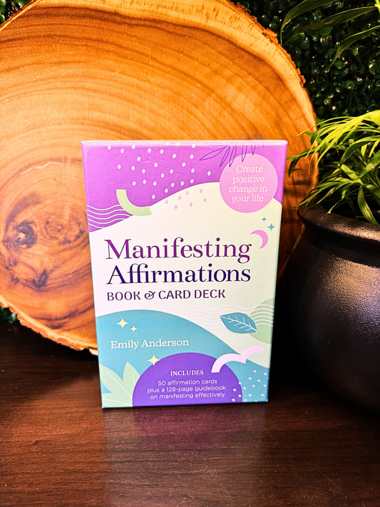 Manifesting Affirmations Book & Card Deck